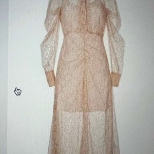 Alice McCall Chi Latte Moon Landing Midi Dress